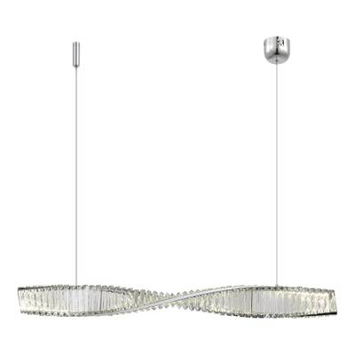 SL6205.123.01 Светильник подвесной ST-Luce Хром/Прозрачный LED 1*25W 3000K