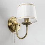 Citilux Гера CL433313 Бра с абажуром и выключателем Бронза