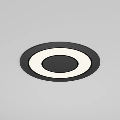 Встраиваемый светильник Вектор / Vector 12 Вт 4000 К 110°, DL102-12W4K-B. TM Maytoni