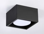 Светильник накладной TN70827 BK черный GX53 max 12W 100*100*60