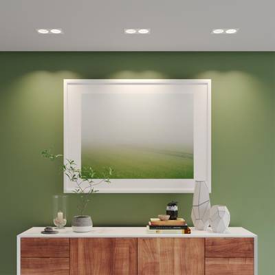 371007 WIR NT25 568 белый Светильник встраиваемый IP20 GX53 12W 220-240V GEMINI