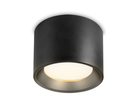 Накладной точечный светильник TN5326 BK черный GX53 D96*80
