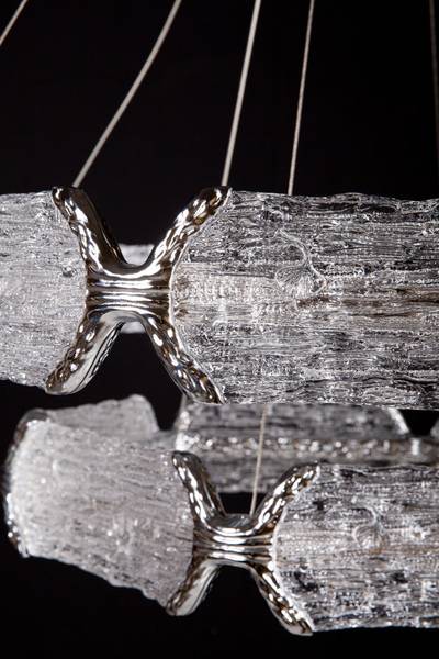 Люстра подвесная Epico Silver FL1150-10P, LED