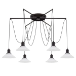 Citilux Эдисон CL451262 Люстра паук Венге