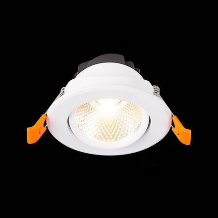 ST211.548.08.36 Св-к встр. Белый LED 1*8W 4000K 640Lm Ra80 36° IP20 D86xH50 220-240V