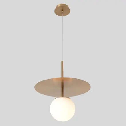 Светильник подвесной Crystal Lux UVA SP1.1 BRASS 3282/201.1