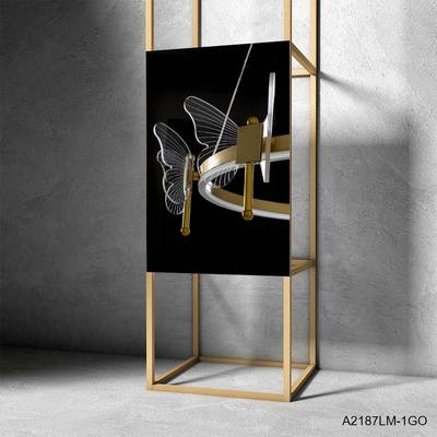 Подвесная люстра Arte Lamp DARCY A2187LM-1GO, 1хLED