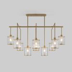 Умная потолочная люстра 60144/10 золото