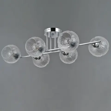 IL0701-6CSQ-24 CR ARIES светильник потолочный ILLUMICO, E14х6