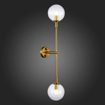 SL1506.201.02 Бра ST-Luce Золотистый/Прозрачный G9 2*5W 4000K