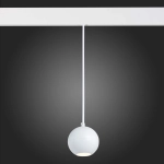 ST354.543.12 Магнитный трековый светильник подвесной белый LED 1*12W 4000K 750Lm Ra>80 36° IP20 D100xH92 48V