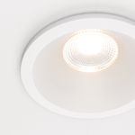 Встраиваемый светильник Zoom 3000K 1x6Вт 60° IP 65, DL034-01-06W3K-W. TM Maytoni
