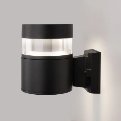 Уличный настенный светодиодный светильник IP54 1530 TECHNO LED черный