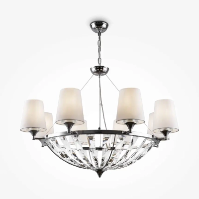 Подвесной светильник Пантеон / Pantheon E14х8, H021PL-08CH. TM Maytoni