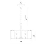 Подвесная люстра Divinare OSTIN 1100/02 SP-5, 5хE14