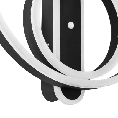 738667 Настенно-потолочный светильник UNDINE 60W LED 2666LM ЧЕРНЫЙ 3000-6000K Lightstar