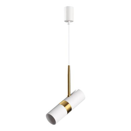 4355/1 HIGHTECH ODL23 329 белый/золотистый/металл Подвесной св-к IP20 LED GU10 10W BULLET