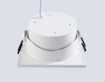 Светильник встраиваемый TN6655 WH белый IP44 GX53 110*110*48