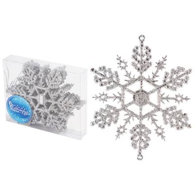 Набор украшений "Снежинки"  (6 шт)