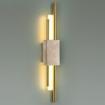 7034/10WL L-VISION ODL26 Настенный светильник светильник камень/акрил/металл IP20 LED 10W 3000K 220V TRAVERTINO