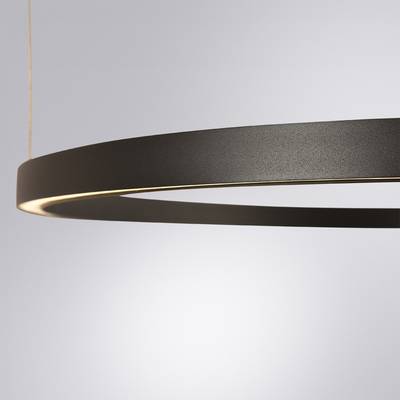 Подвесная люстра Arte Lamp SMOOTH A2223SP-1BK, 1хLED