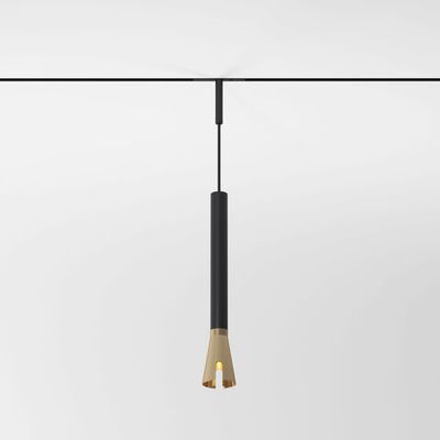 Mini Magnetic Трековый светильник 3W 3000K черный/латунь 85165/01