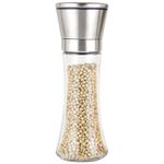Перцемолка ручная PICCANTE, р-р 6,5*19 см, стекло, нерж сталь