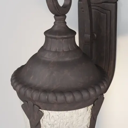 Уличный настенный светильник (бра) Гоири / Goiri E27х1 60Вт IP44, O029WL-01BZ. TM Maytoni