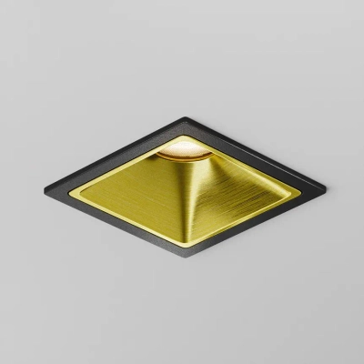 Декоративная рамка-отражатель для светильников серии Альфа / Alfa LED латунь, Ring8-10W-SQ-BS. TM Maytoni