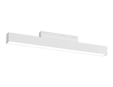 Светильник трековый светодиодный Magnetic standard 48V 20mm GL4450 WH белый IP20 10W 3CCT 3000-6000K SMART 120° 304*22*45
