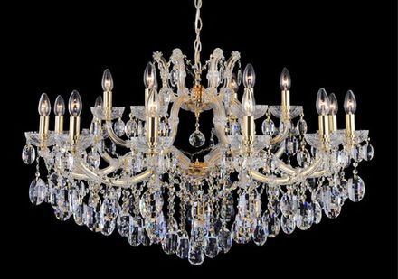 Люстра Crystal Lux HOLLYWOOD SP12+6 GOLD 2011/318