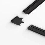 Flat Magnetic Четырёхсторонний соединитель для накладного шинопровода чёрный 85003/00