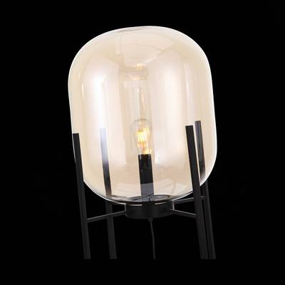 SL1050.525.01 Торшер ST-Luce Черный/Коньячный E27 1*40W (из 2-х коробок)