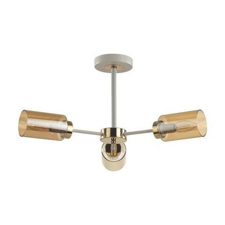 5639/3C COMFI LN23 232 белый, золотой Люстра потолочная E14 3*40W 220V DALLIN