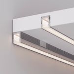 Профиль с экраном SL-MINI-8-2000 ANOD+OPAL (Arlight, Алюминий)