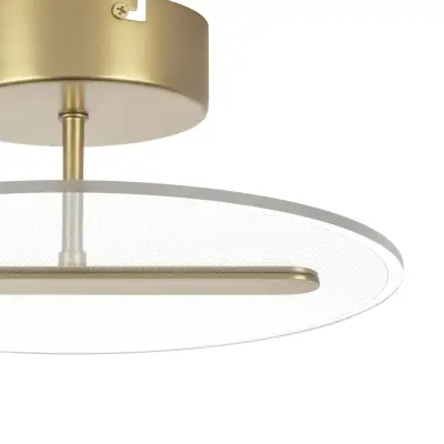 738033 Люстра ACRILE 14W LED 1034LM 120G ЗОЛОТО 3000K Lightstar