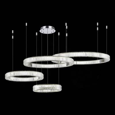 SL1622.103.04 Люстра подвесная ST-Luce Хром/Прозрачный LED 1*190W 4000K