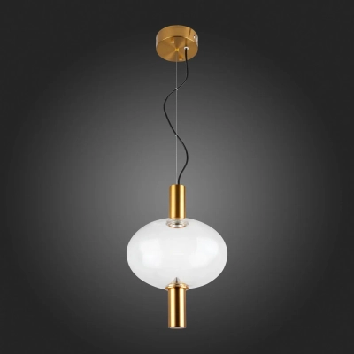 SL1582.303.01 Светильник подвесной ST-Luce Бронзовый/Прозрачный LED 1*7W 2700K