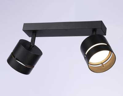 Светильник накладной TN71060/2 BK черный GX53/2 max 12W 280*85*150