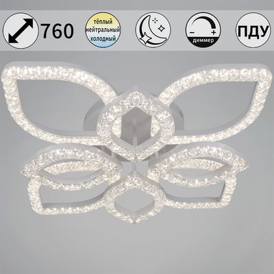 28120-0.3-4+4C WH светильник потолочный