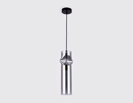 Подвесной светильник TR3561 BK/SM черный/дымчатый E27 max 40W D130*1200