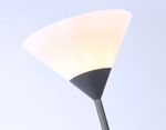 Светильник напольный с выключателем на проводе TR97615 SL серебро E27 max 40W D245*1760
