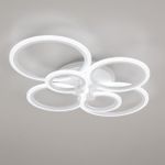 Citilux Сента CL237B160E RGB Люстра с пультом Белая