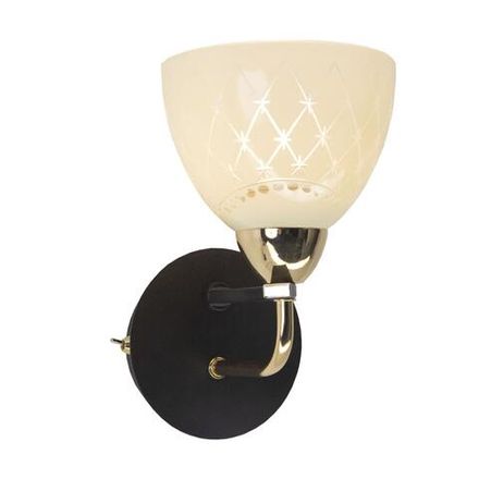 Citilux Кристи CL152412 Бра с выключателем Венге Золото