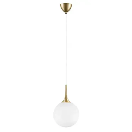 813032 Подвес GLOBO 1х40W E14 gold/white Lightstar