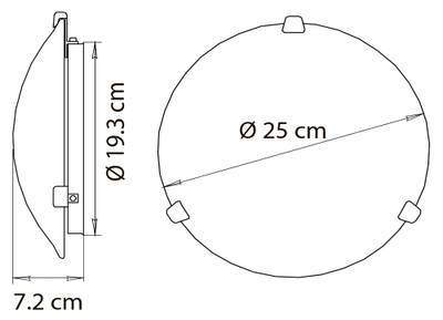 Потолочный светильник Arte Lamp PLAIN A3720PL-1CC, 1хE27