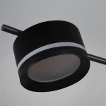 10590-0.3-10 Black светильник потолочный Reluce, GX53х10