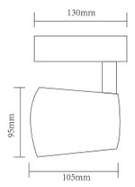 Трековый светильник Arte Lamp ATILLO A2324PL-1WH, LED