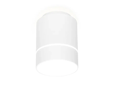 Накладной светодиодный точечный светильник TN256 WH/S белый/песок LED 4200K 7W D80*135