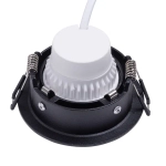 Точечный встраиваемый светильник Arte Lamp CORNO A2863PL-1BK, 1хGU10